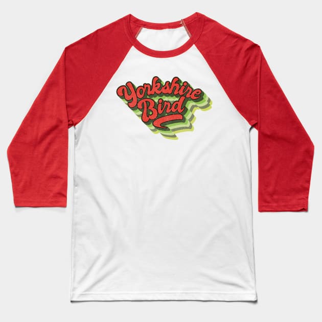 Yorkshire Bird Baseball T-Shirt by BOEC Gear